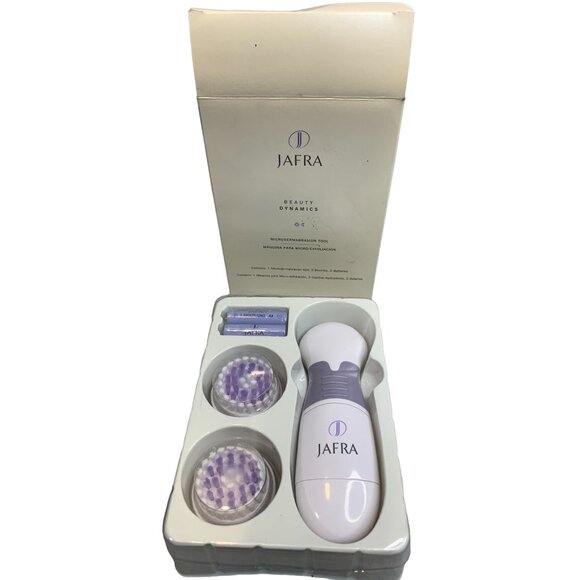 Jafra Beauty Dynamics Microdermabrasion Tool New 2 Brushes - Picture 3 of 4